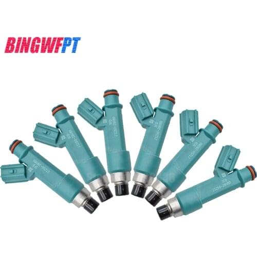 6x Fuel Injector Nozzle 23250-28080 23209-28080 For Toyota Camry Corolla RAV4 Wish Rukus Previa Tarago Aurion Avensis
