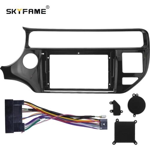SKYFAME Car Frame Cable For KIA K3 RIO 2012-2015 Screen Dask Kit Fascia Frame
