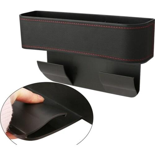 Car Seat Storage Box Car Seat Gap Storage Box Multifunctional PU Leather Storage Box Car Accessories