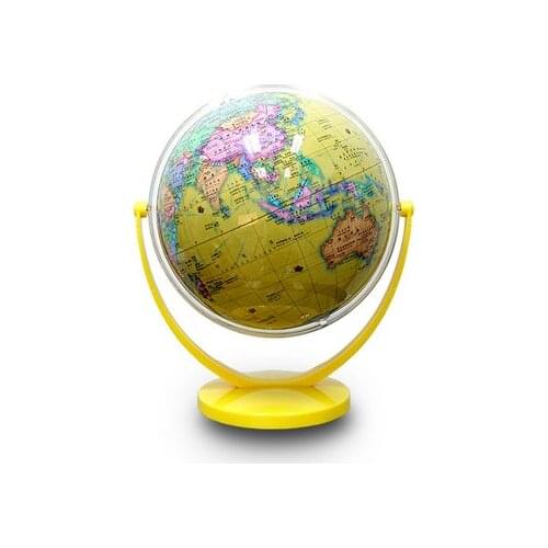 Dia 20cm Hd Yellow Ocean In Both English And Chinese Version Terrestrial Globe Desk Student Furnishing Articles 2021
