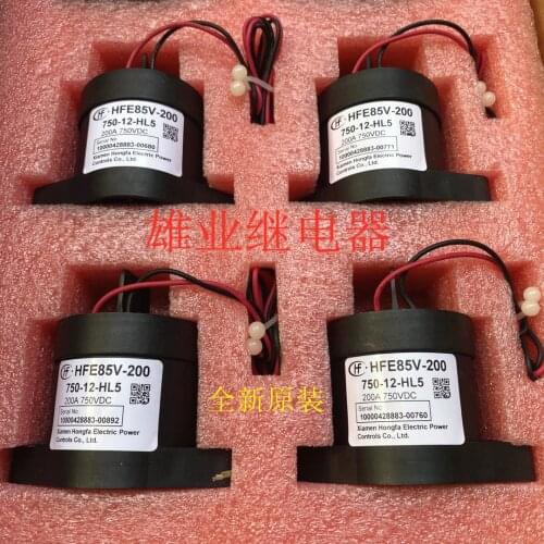 Hfe85v-200 new energy vehicle relay current load 200A output 750vdc voltage 12VDC