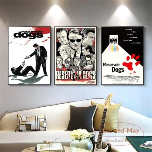 Reservoir Dogs Canvas painting Vintage Poster Print Classic Movie Wall Art Canvas Painting Nordic Prints For Living Room Decor