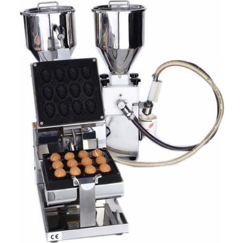 Manju Cake Delimanjoo Taiyaki Cake Making Machine Cream Batter Filling Machine