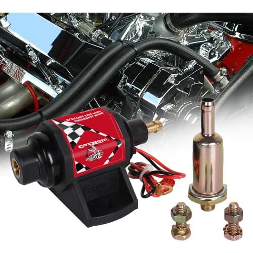 Low Pressure 2-3.5PSI Universal Micro Electric Fuel Pump 42S Polymer Gasoline