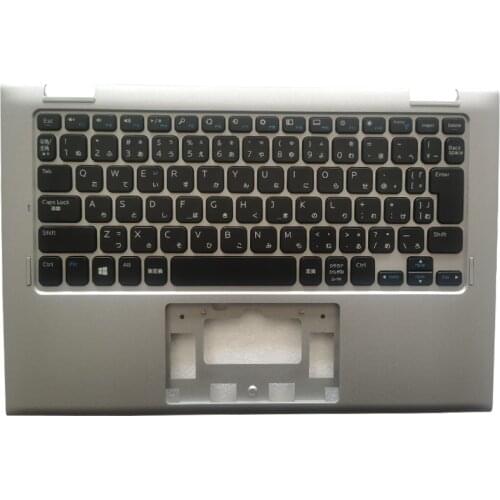 New Japanese laptop Keyboard for Dell Inspiron 3147 3148 JP keyboard with palmrest cover