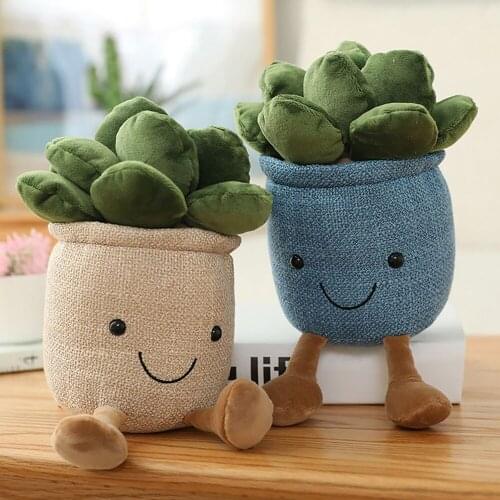 QLFAN Plush Plants