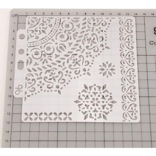 Stencils Template Wall Painting Scrapbooking Embossing Stamping Album Craft Card