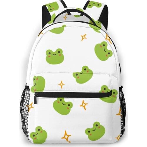Women Backpack with Multiple Using Women Backpacks Cute Frog Female School Bag Girls Travel Bag