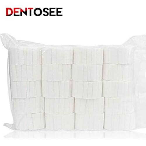1000Pcs/Pack Dental Disposable Cotton Rolls Clinic Dental Treatment Absorbent Medical Supplies Teeth Care Tool Oral health