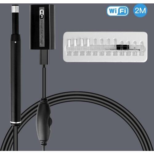 5.5mm WIFI Visual Ear Pick For Android&ISO&Computer Ear Spoon Endoscope Camera