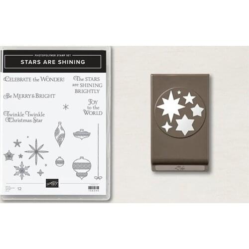 STARS ARE SHINING Metal Cutting Dies and Stamps for DIY Album Embossing Paper Card Craft Knife Mould Stencils Dies