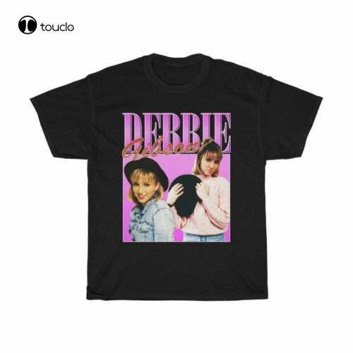 Debbie Gibson Shirt, Debbie Gibson T-Shirt, 100% Cotton Round Neck, Size S-3Xl