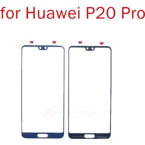 For Huawei P20 Pro Touch Screen Glass Sensor Panel Front Glass Panel Digitizer Touchpad for Huawei P20 pro Repair Spare Parts