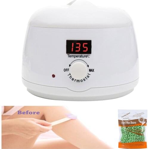 Smart Hot Wax Warmer Heater beans Machine Kit SPA Hand Foot Epilator Feet Skin Care Paraffin Hair Removal Body Beauty Tool