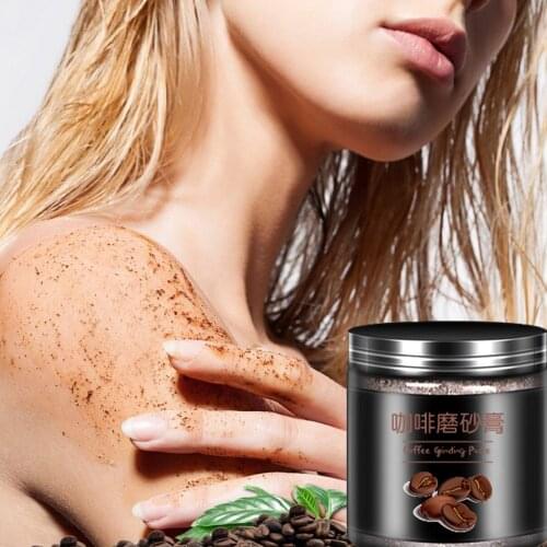 Coconut Milk Essential Oil Body Face Scrub Exfoliating Blackheads Sea Salt Natural Whitening Cream