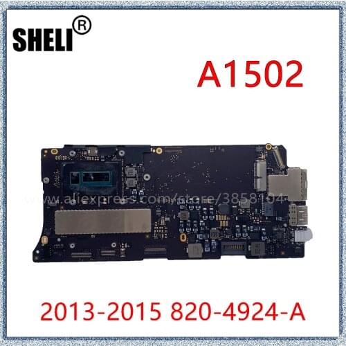 SHELI For A1502 MacBook Pro Retina 13"Logic Board Motherboard 820-4924-A 820-3476-A 820-3536-A 2013 2014 2015 I5 I7