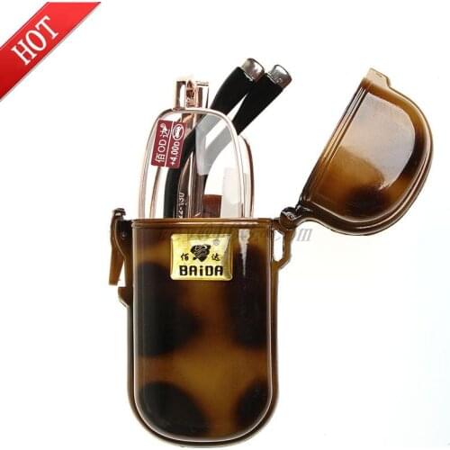 Fashion Unisex Foldable Reading Glasses +1 +1.5 +2 +2.5 +3 +3.5 +4.0 Full Frame Mini Foldable