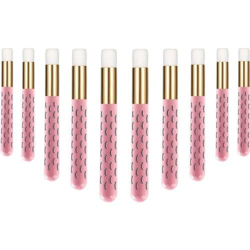 Pack of 10 Ultra Soft Lash Cleansing Brushes,Lash Shampoo Brushes,Blackhead Remover Brushes,Lash Cleanse Brushes