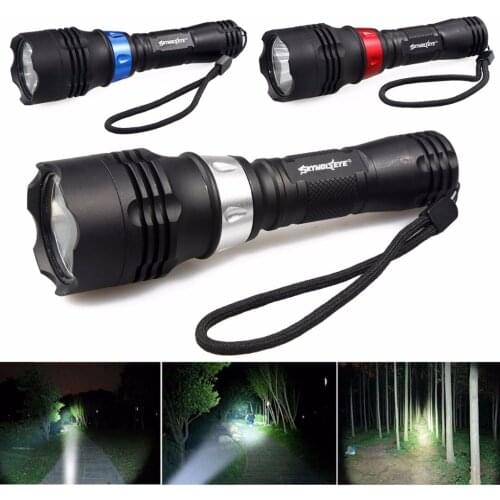 2019 New Underwater XML-T6 LED Flashlight 2000 Lumens Scuba Diving Lamp Torch Light
