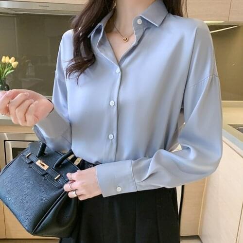 NUYIMEI Women's Blue Shirts