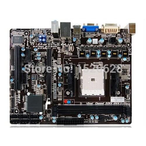 Original motherboard for Biostar Hi-Fi A75S3 DDR3 Socket FM2 USB3.0 mainboard free shipping