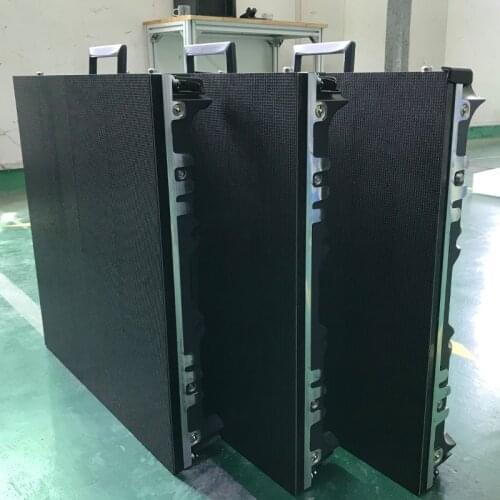 Portable LED Screen Display 500X500MM P2.976 LED Cabinet Light With Sensor