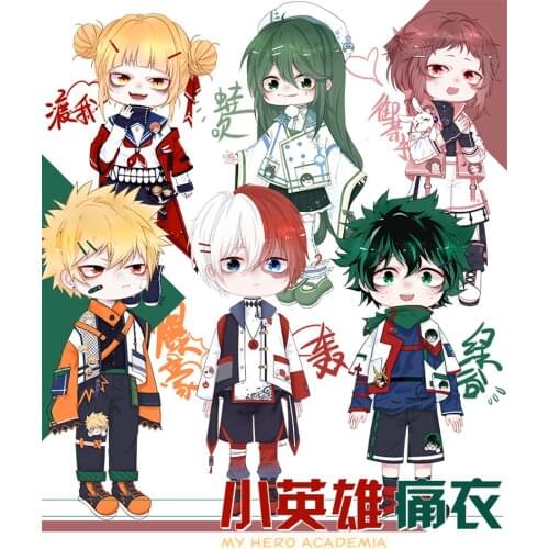 In Stock Anime Himiko Toga Todoroki Shouto Bakugou Katsuki Uniforms Cosplay Costume Cool Daily Dress Halloween Costumes H