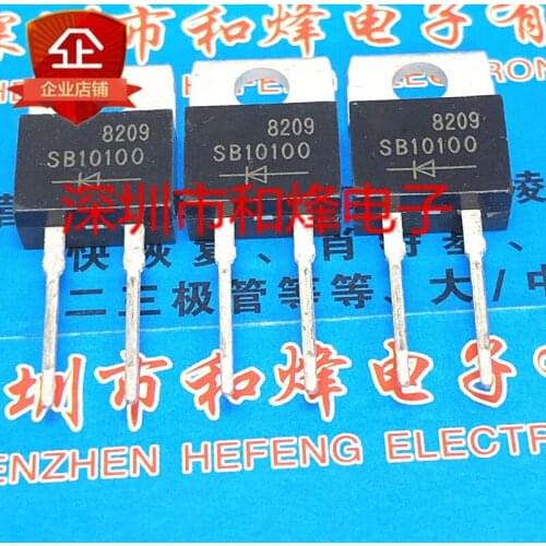 10PCS SB10100 TO-220