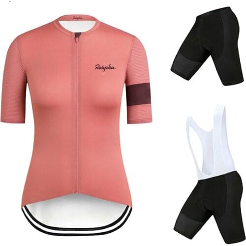 2021 Ralvpha Cycling Jersey Women Summer Breathable Short Sleeve Riding Cycling Clothing Anti-UV Ropa Ciclismo Mujer Bike Jersey