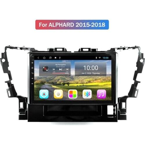 6G+128G Android Car GPS Nagavition For TOYOTA Alphard 2015-2018 Multimedia Radio Head Unit With Mirror Link Wifi 4G AHD DSP