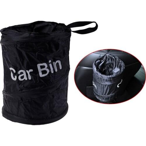 Car Trash Can Portable Garbage Bin Collapsible Waterproof Bag Rubbish Bin