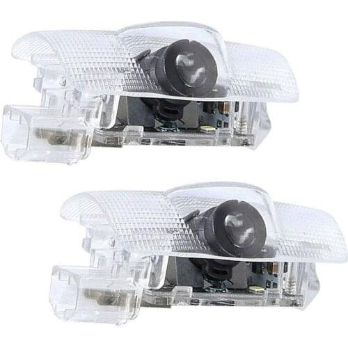 Car LED Projector Door Shadow Welcome Logo Lights For Toyota 4 Runner Avalon Camry Highlander Land Cruiser Prius Sequoia Sienna