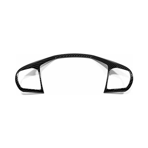 For Ford Explorer 2020 2021 Trim Accessories ABS Carbon fiber Car Steering Wheel Switch Button Control Frame Decoration Cover