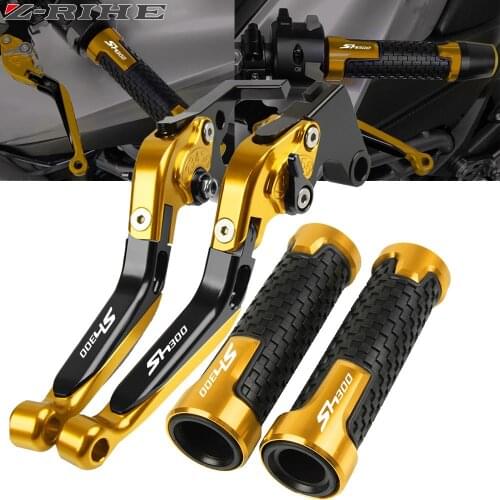 For HONDA SH300 SH 300 2013-2018 2017 Motorcycle Accessories Brake Clutch Lever Motorbike Rubber Handlebar Knobs Handle Bar Grip