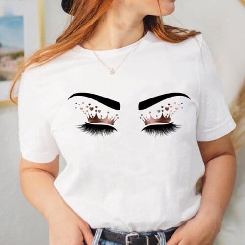 Graphic Cute Style Printing 90s T Shirt Tee Fashion Women Lady Cartoon Top Clothing Female Short Sleeve Lovely T-shirt Clothing