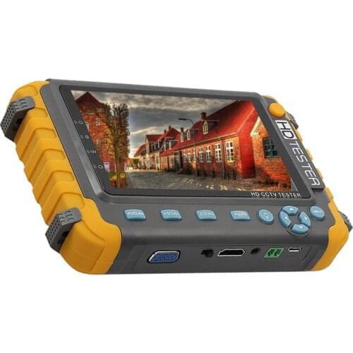 IV8W LCD 5" Touch Screen Multi-functional CCTV Tester Monitor 4 IN 1 5MP AHD TVI 4MP CVI CVBS Analog Security Camera Tester