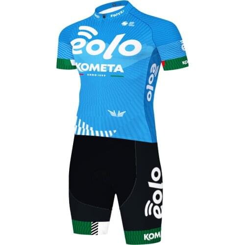 Eolo Kometa One Piece Skinsuit Велосипедная Одежда Roupa Ciclismo Cycling Jersey Maillot Ciclismo Hombre