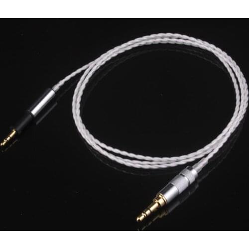 Recording line 2.5 to 3.5 male to male silver plated wire K450 k451 K480 Y40 Y50 live2 Q460