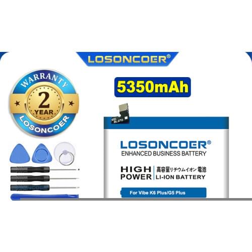 LOSONCOER Motorola Moto G6 Play Batteries