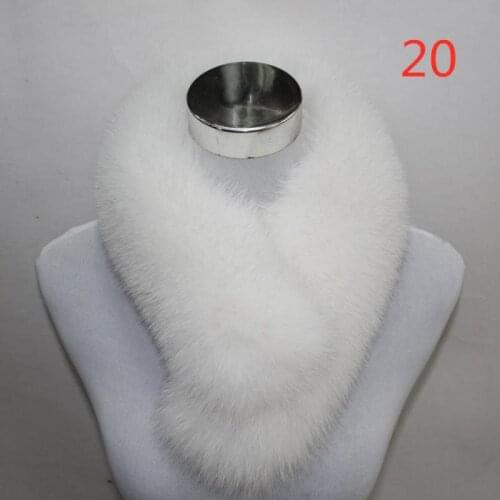 Fur Collar Grass Scarf Thickening Women Winter Coat Fur Scarf Collar To Keep Warm Natural Fox Fur Scarf Womens Full Fur Collar