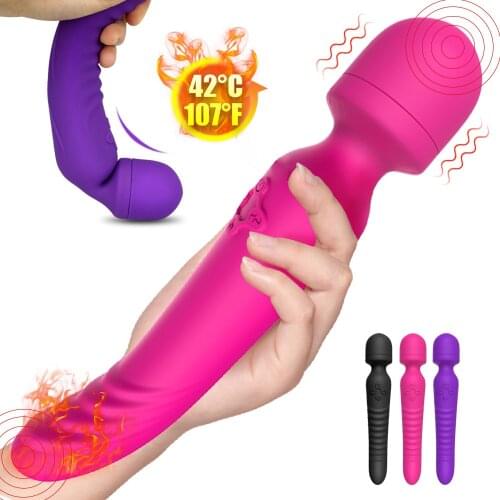 Powerful Dildo Vibrators Clitoris Sex Toys for Women Vagina Massager Wand Vibrator Orgasm Masturbators Adult Game for Couples