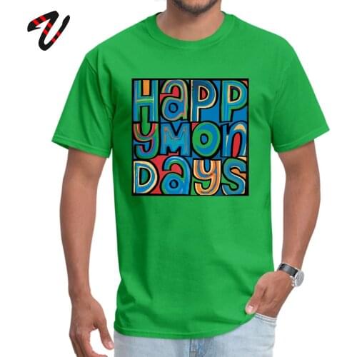 Happy mondays Printed On Tops & Tees Grateful Dead for Men Pure Programming Summer Fall O Neck Tshirts Custom T Shirt Designer