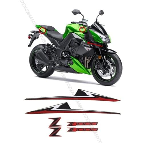 Motorbike Fairing Stickers Decal for Z1000 z1000 2011 2012 2013 Whole Car Sticker