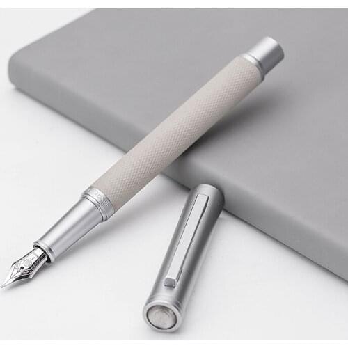 HD Luxury Fountain Pen EF F Bent Tip for Choose Texture Writing Ink Pens Business Gift Stationery Back To School Office Supplies