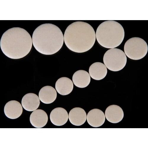 Durable Exquisite 17pcs/set Clarinet Leather Pads Replacement Wind Instrument Clarinet Accessories