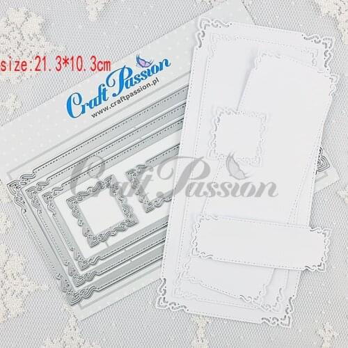 Sirius Rectangular square photo Metal Cutting Dies Stencil Template for DIY Scrapbooking Photo Album Embossing Decorative Cards