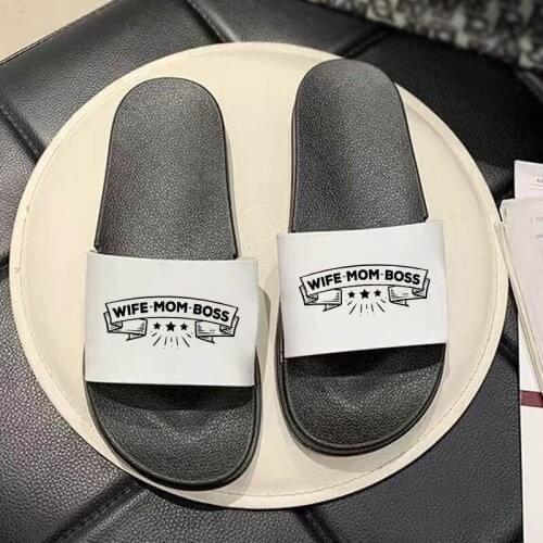 Women Sandals 2021 Fashion Summer Home Indoor Bedroom Slippers Cartoon Pattern Flip Flops Female Shoes Outdoor Non-slip Slides