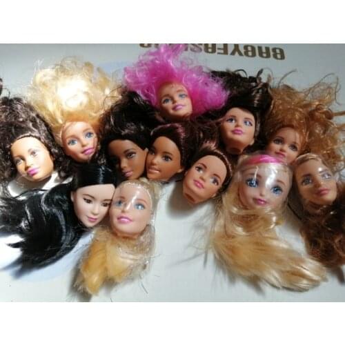 Special Offer New Brand Original heads for Handicraft Material Original Doll Head Fittings comics woman