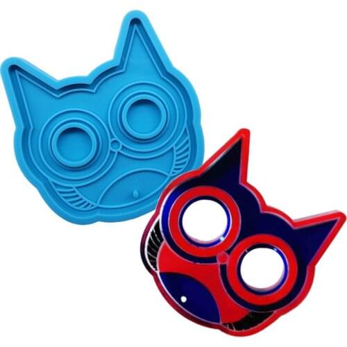 Owl Silicone Mold Silicon Resin Mold Fondant Cake Decorating Tools