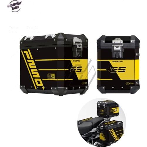 Motorcycle Aluminum Box Reflective Sticker Case for BMW Panniers 40 Years GS R1250GS Adventure 2019-2021